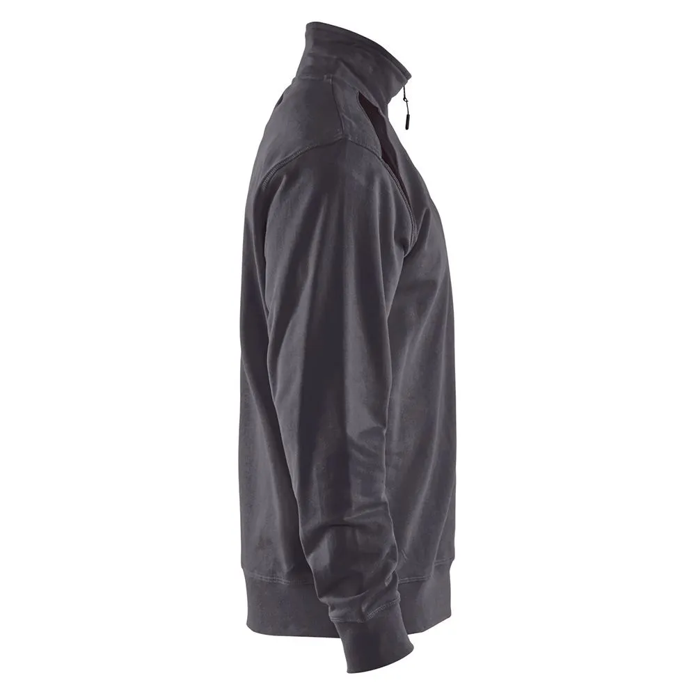 Bl&#xE5;kl&#xE4;der&#x20;3353-1158&#x20;Sweatshirt&#x20;Half-Zip&#x20;-&#x20;Medium&#x20;Grey&#x2F;Black