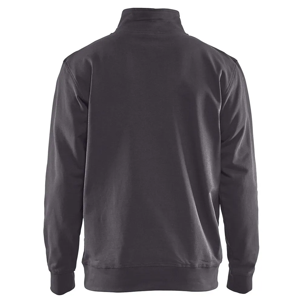 Bl&#xE5;kl&#xE4;der&#x20;3353-1158&#x20;Sweatshirt&#x20;Half-Zip&#x20;-&#x20;Medium&#x20;Grey&#x2F;Black