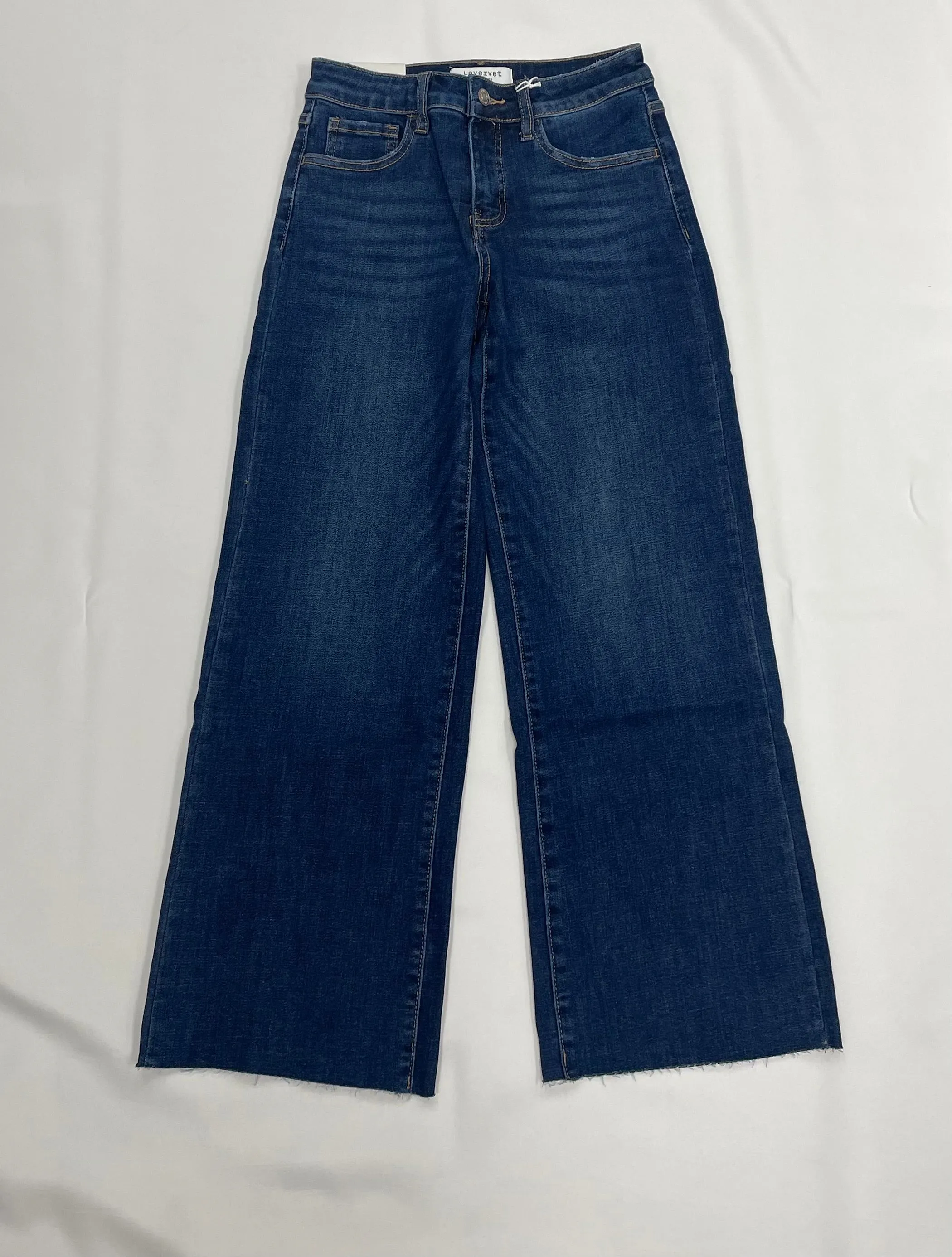 Dark Wide Leg Jeans