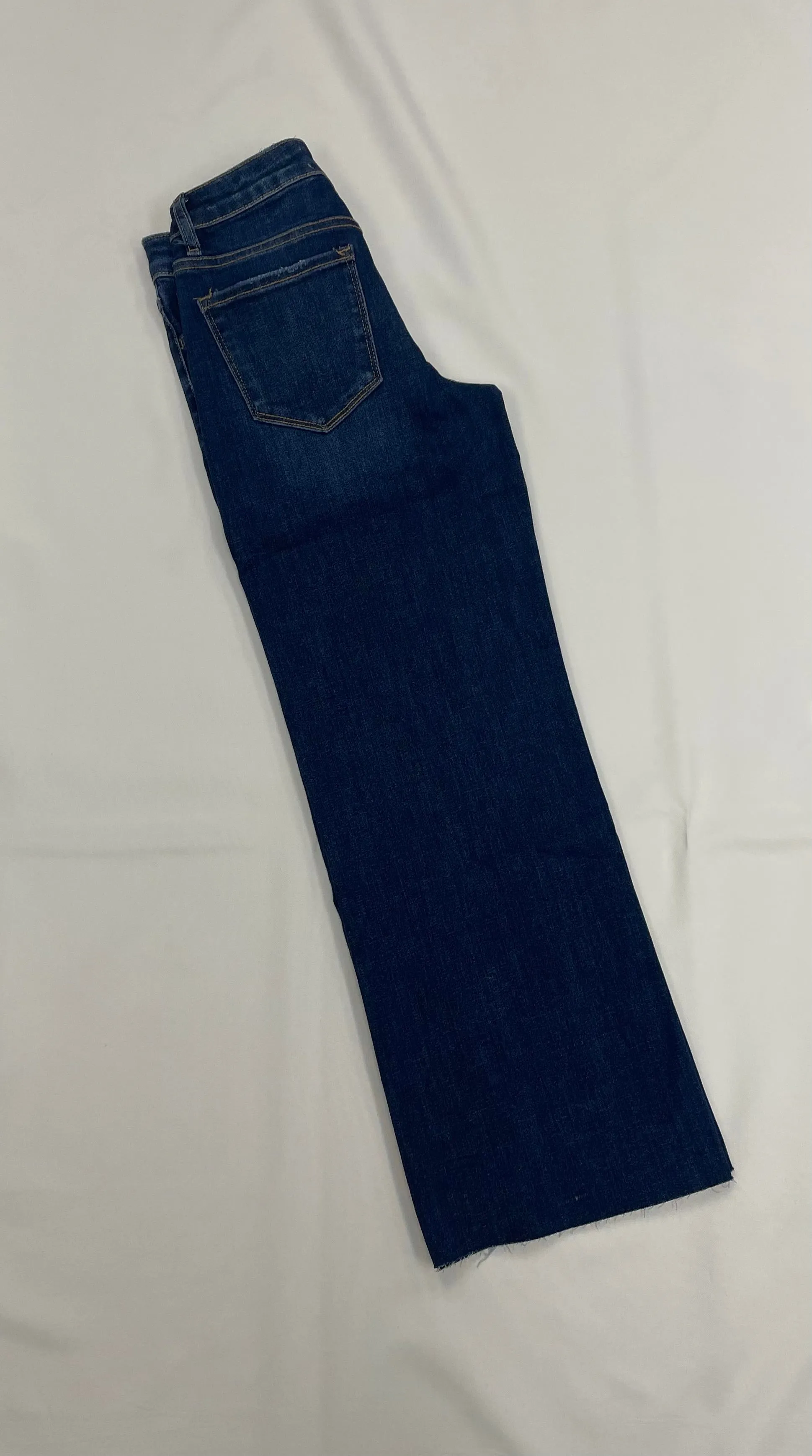 Dark Wide Leg Jeans
