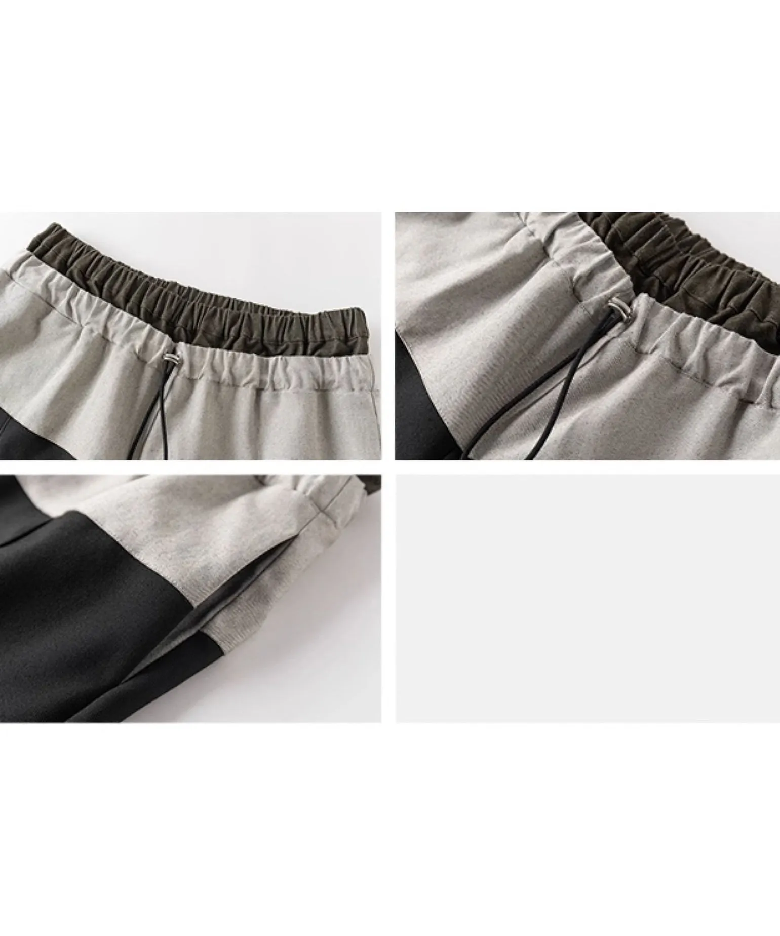 Faux Layered Casual Pants