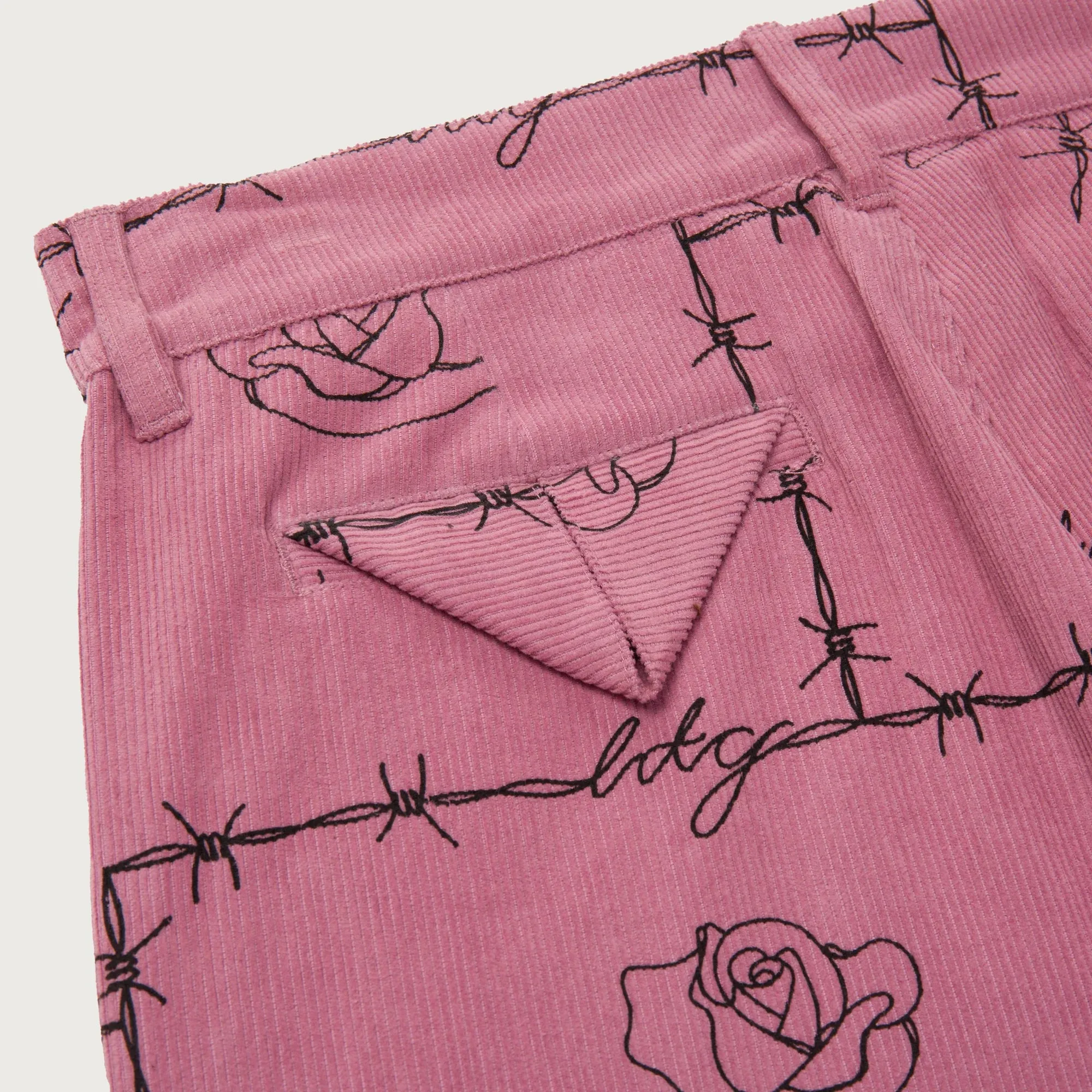 HTG Crease Pant Mauve