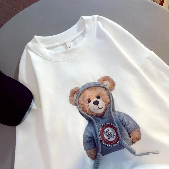 Kawaii Korean Style Bear T-Shirts