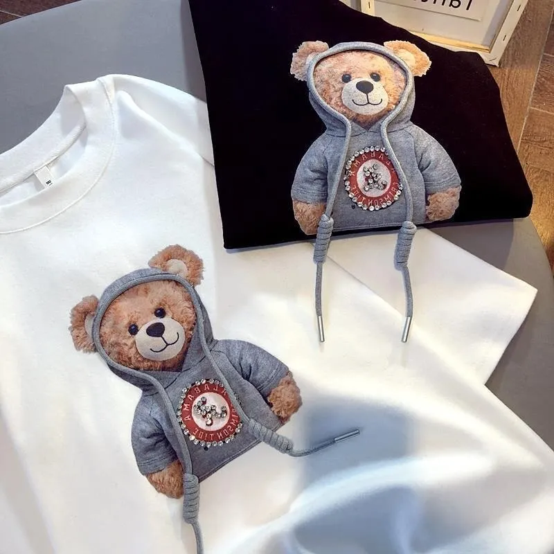 Kawaii Korean Style Bear T-Shirts