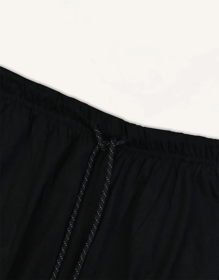 Men’s Single-Jersey Jogger-Black