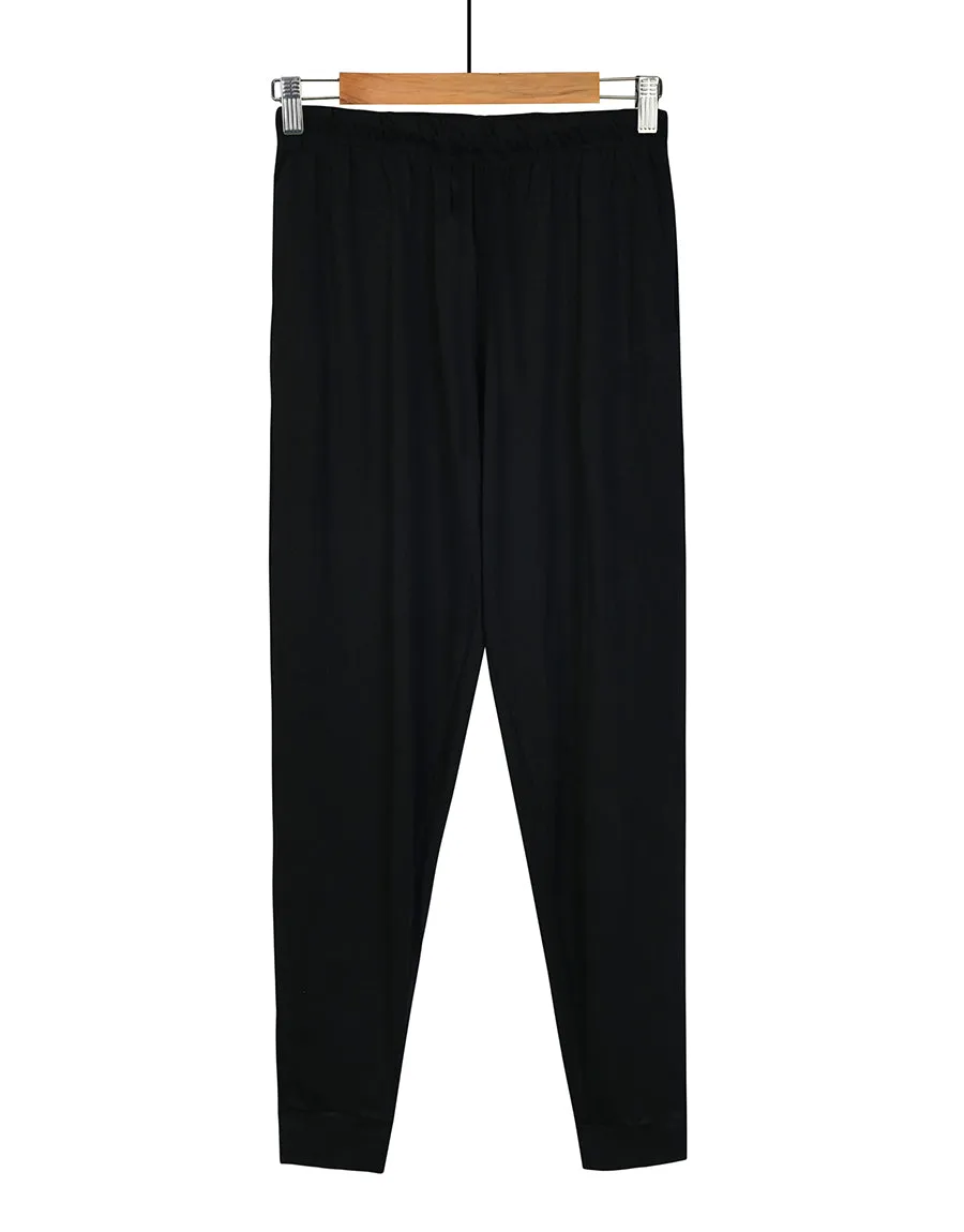 Men’s Single-Jersey Jogger-Black