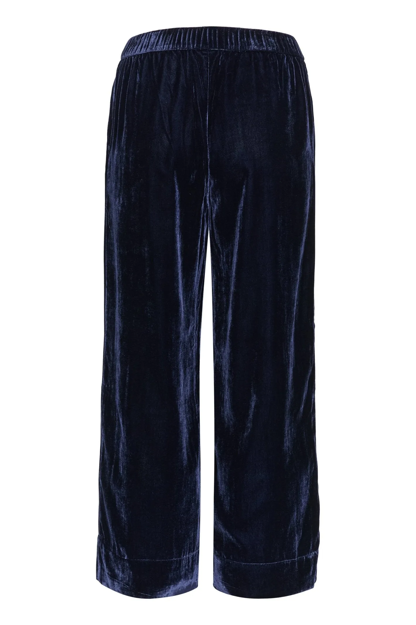 Part Two Lorine Navy Velvet Trousers 30308866
