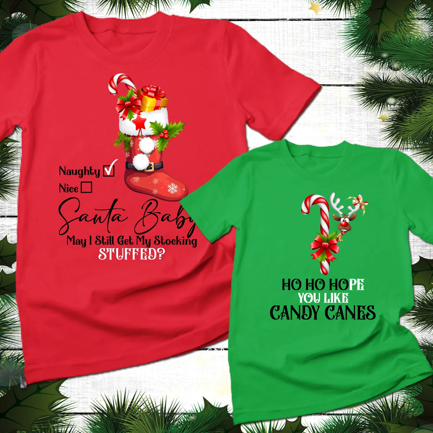 Santa Baby Couples Sweatshirt, Christmas Shirt, Couples Shirts, Christmas Matching Couple