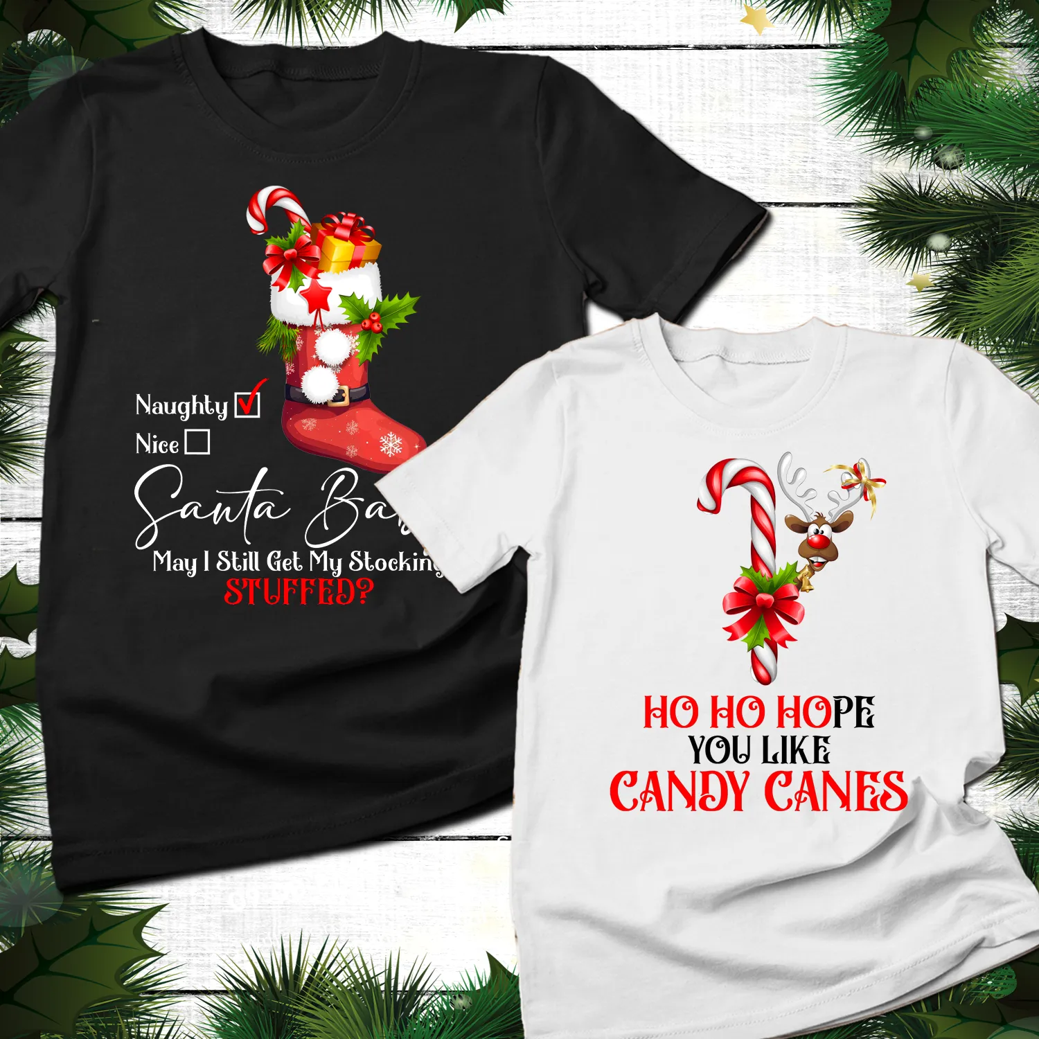 Santa Baby Couples Sweatshirt, Christmas Shirt, Couples Shirts, Christmas Matching Couple