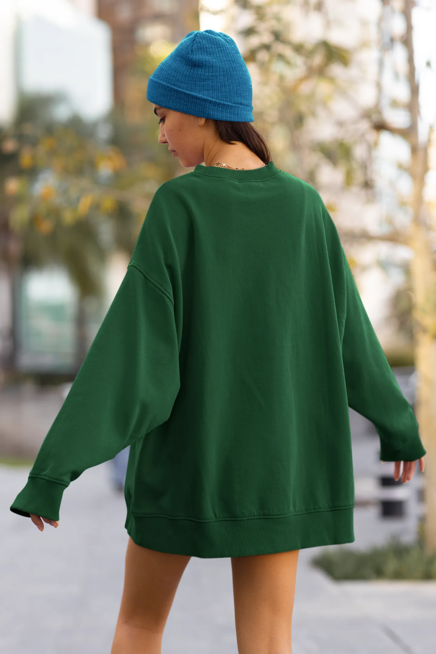 Solid : Unisex Oversize sweatshirts