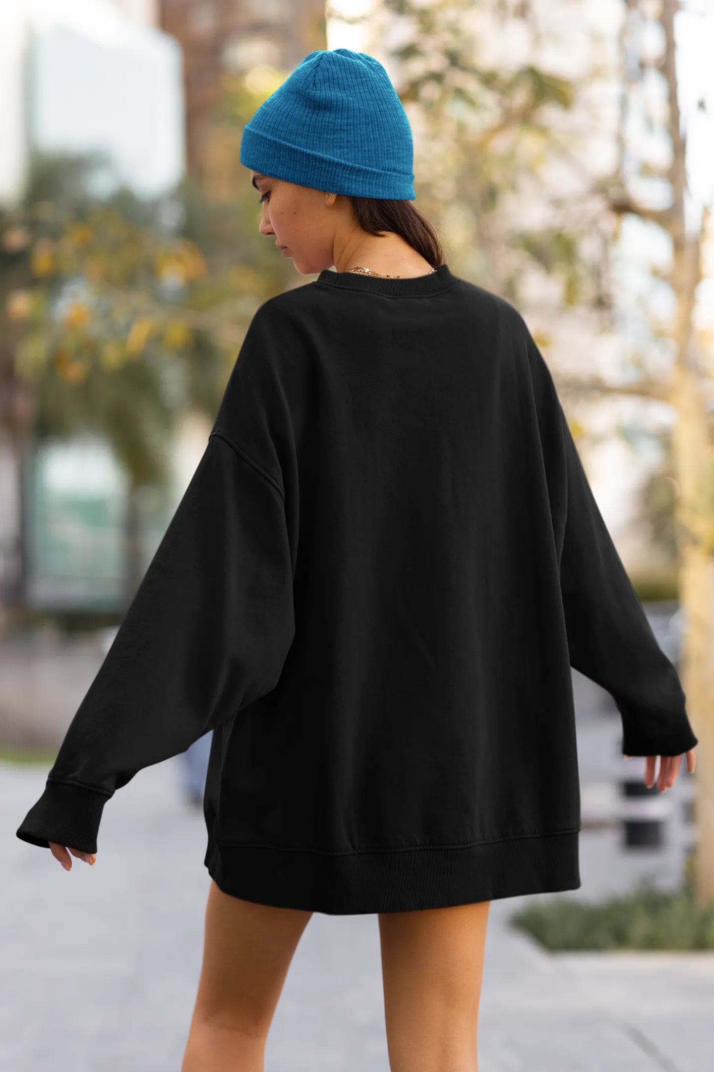 Solid : Unisex Oversize sweatshirts
