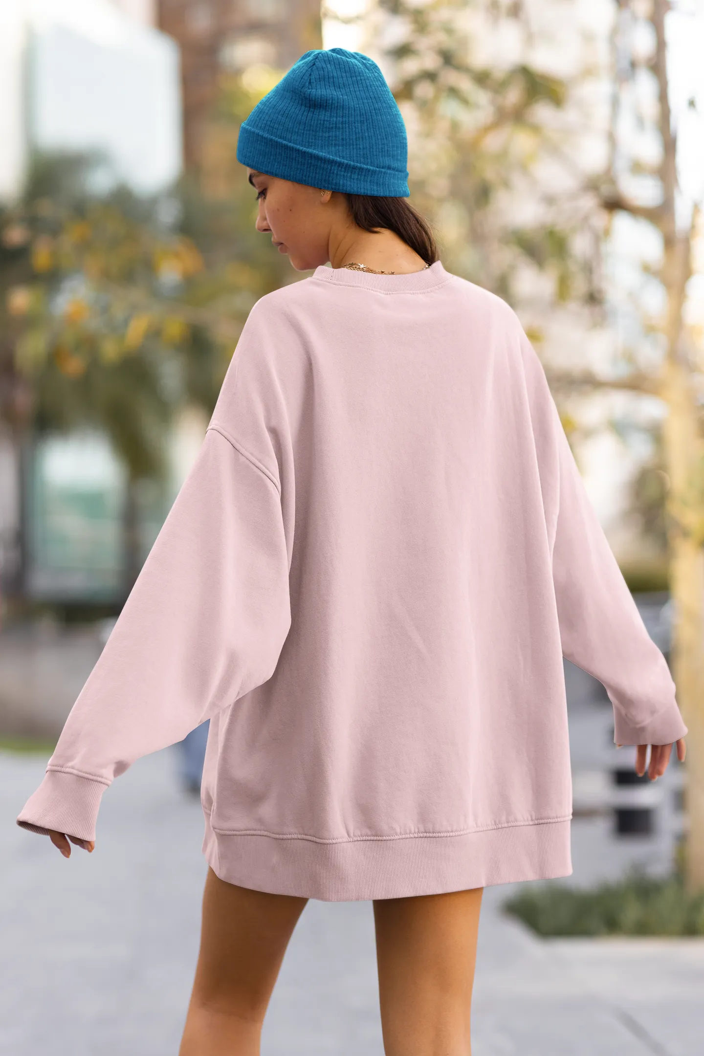 Solid : Unisex Oversize sweatshirts