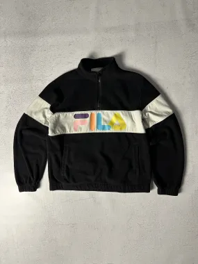 Vintage Fila 1/4 Zip Fleece Sweatshirt - Women's Small