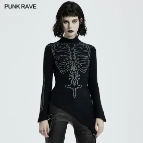 WM-064TMF Two wear irregular sweaters